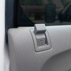 Door Lock Knob Front Rear Black For 2007-2013 Chevy GMC Yukon Silverado Sierra 6B93BC-57