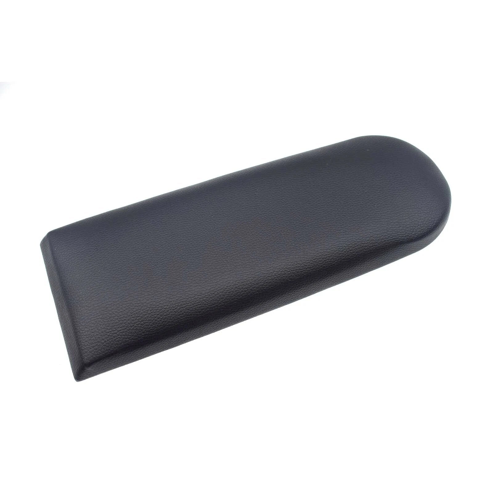 Black Leather Center Console Armrest Cover For VW Beetle Jetta Golf 3B0-867-173 6B93BC-57