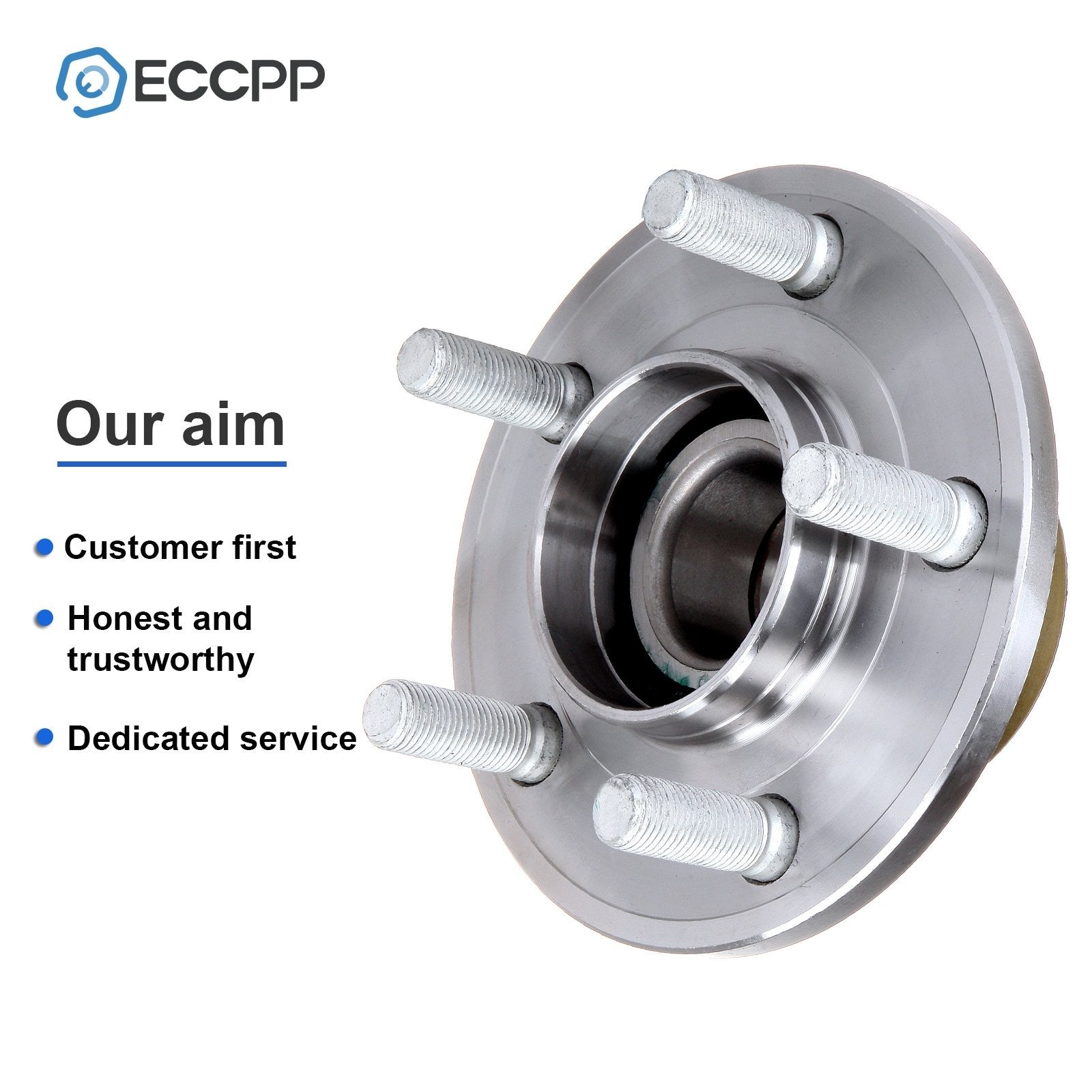 Front & Rear Wheel Hub Bearing For 2005-2009 Chrysler 300 Dodge Charger RWD Only KOEEP