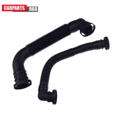 2Pcs Smog Secondary Air Pump Breather Hose For Audi A4 Touareg Golf 06A131127L 6B93BC-57
