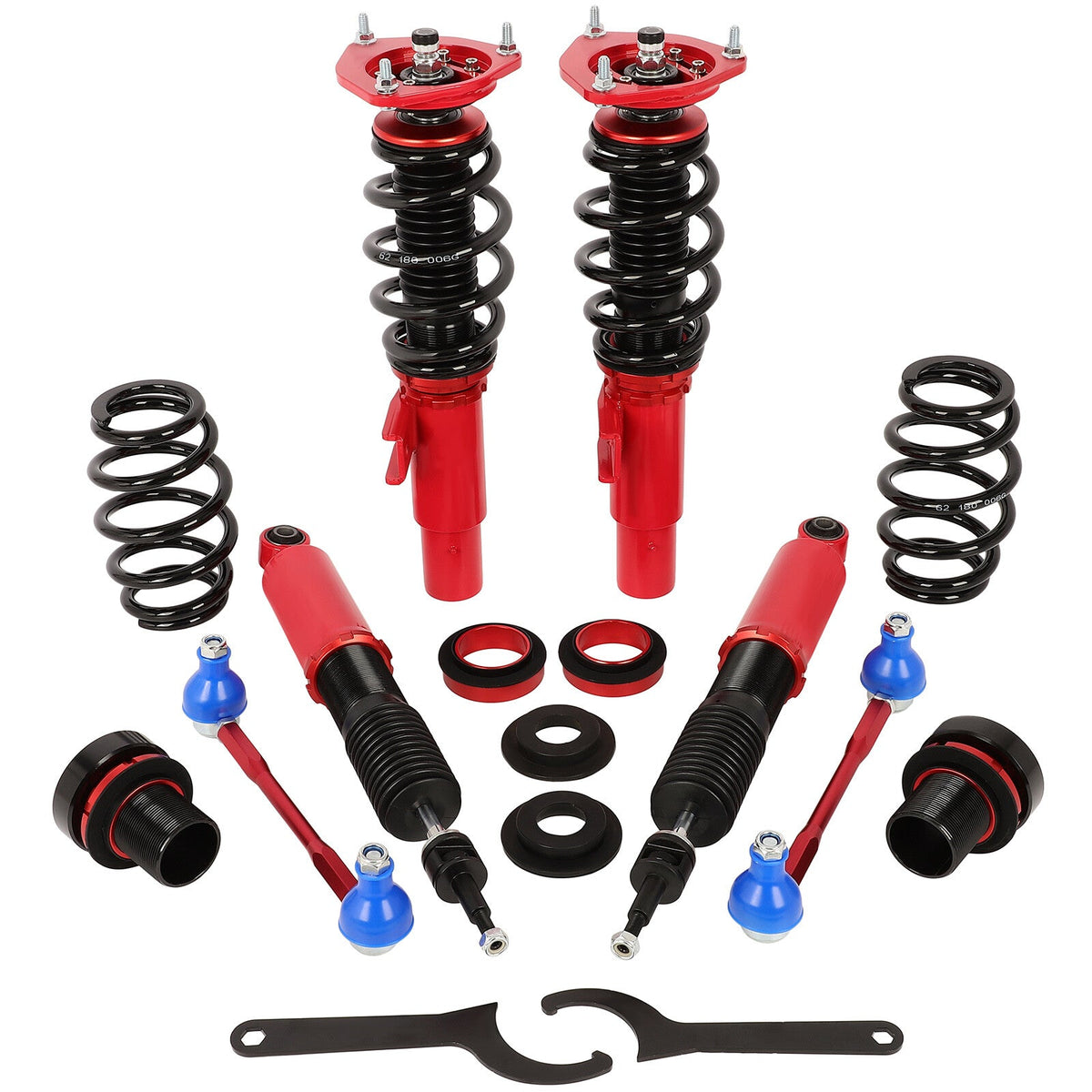 24 Level Damper Coilovers Suspension Kit For 2004-2013 Skoda Octa Mk2 2.0 1Z 6B93BC-57