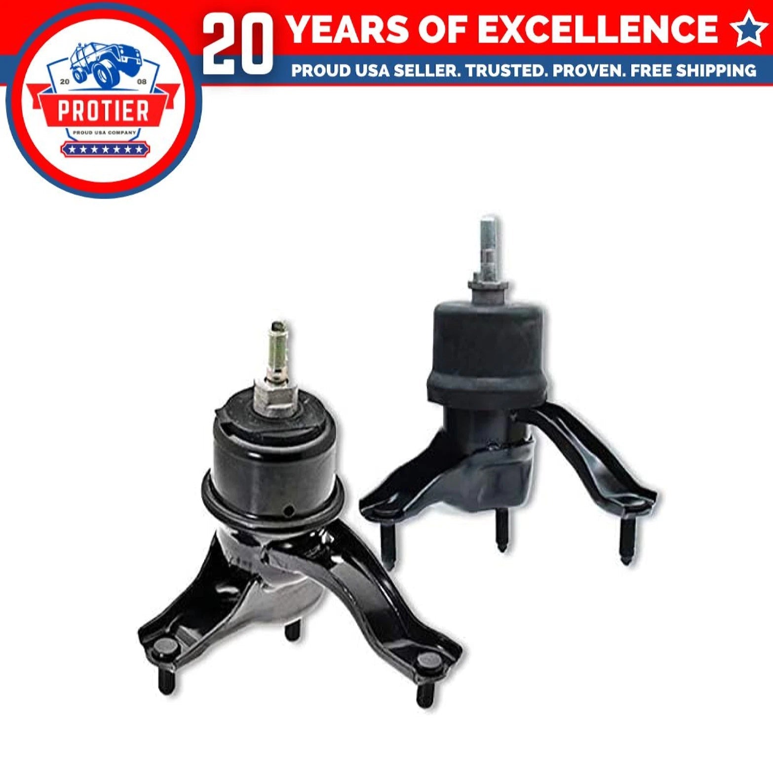 Fits 2004-2006 Toyota Camry 3.3L / Lexus ES330 Frt Rt Motor & Trans Mount 4pcs 6B93BC-57