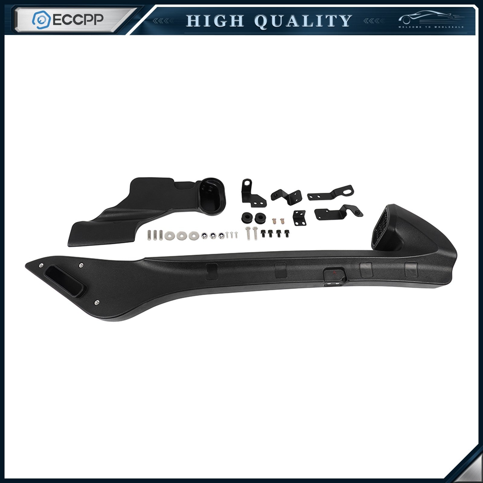 Snorkel Kits Air Intake Suitable For 2019-2022 Triton MR Textured Black 6B93BC-57