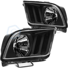 Fits Ford Mustang 2005-2009 Headlight Assembly Pair Headlamp Left+Right Side Set 6B93BC-57