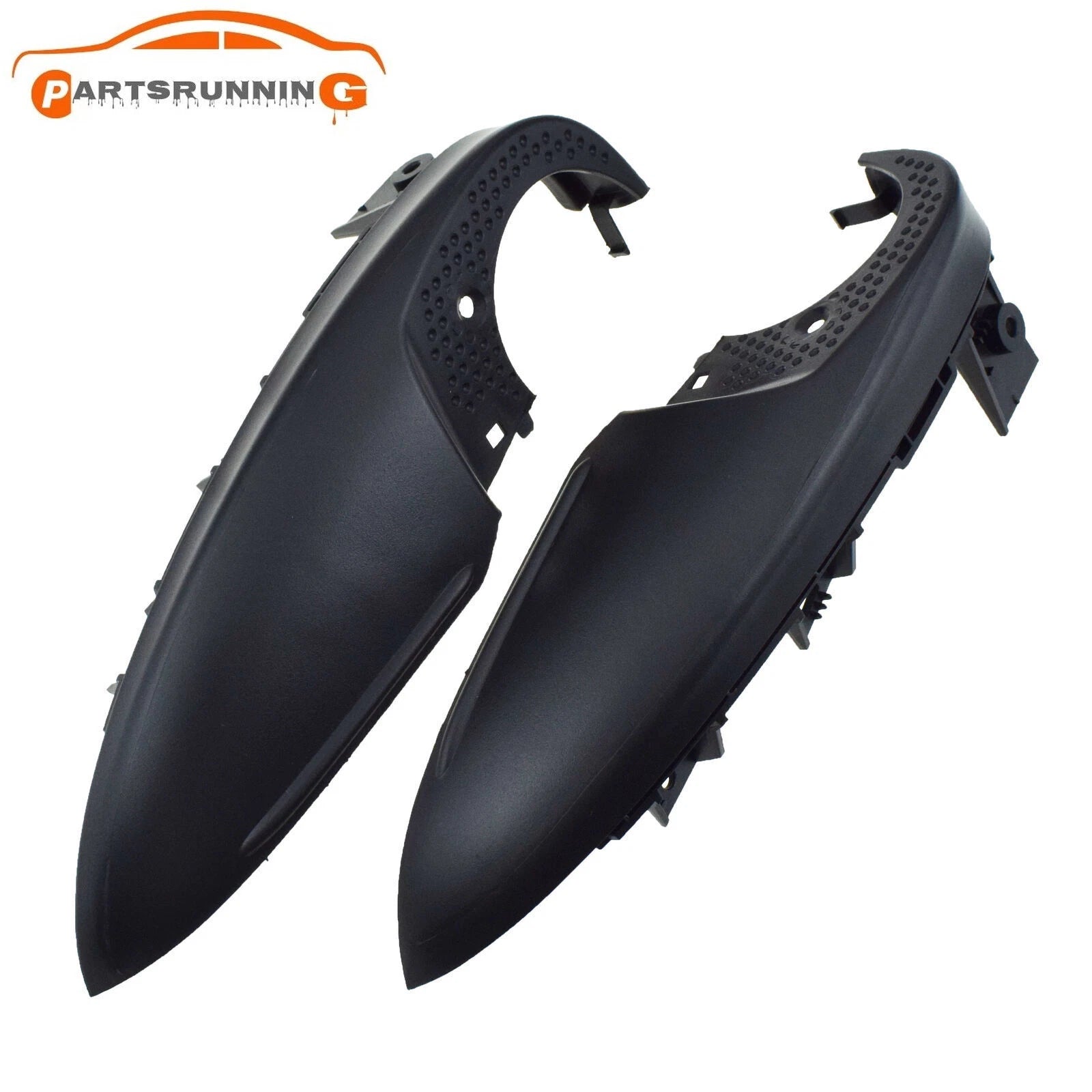 Front L & R Rearview Side Mirror Lower Cover For Mazda 3 Axela 2014 2015 2016 6B93BC-57