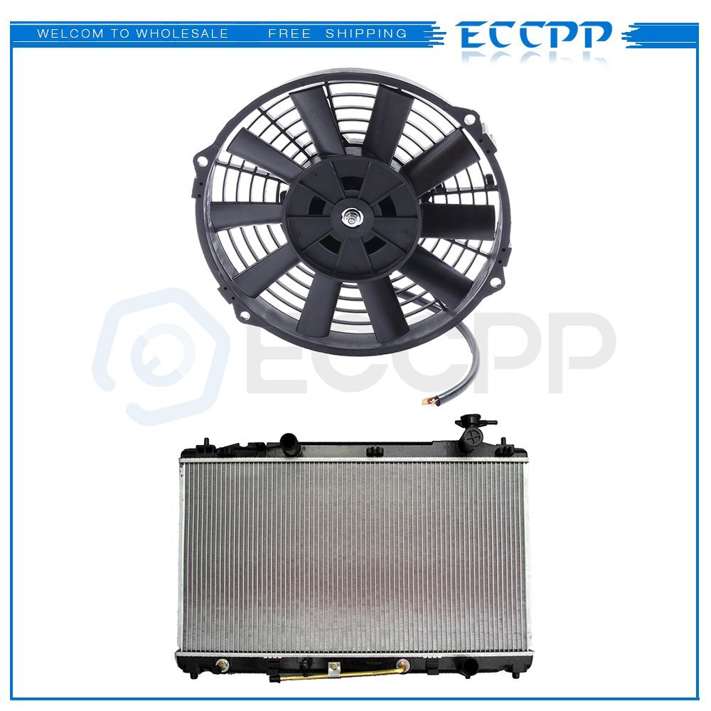 Fit for 2007-2009 Toyota Camry 2.4L Cooling Fan & Radiator Kit 6B93BC-57