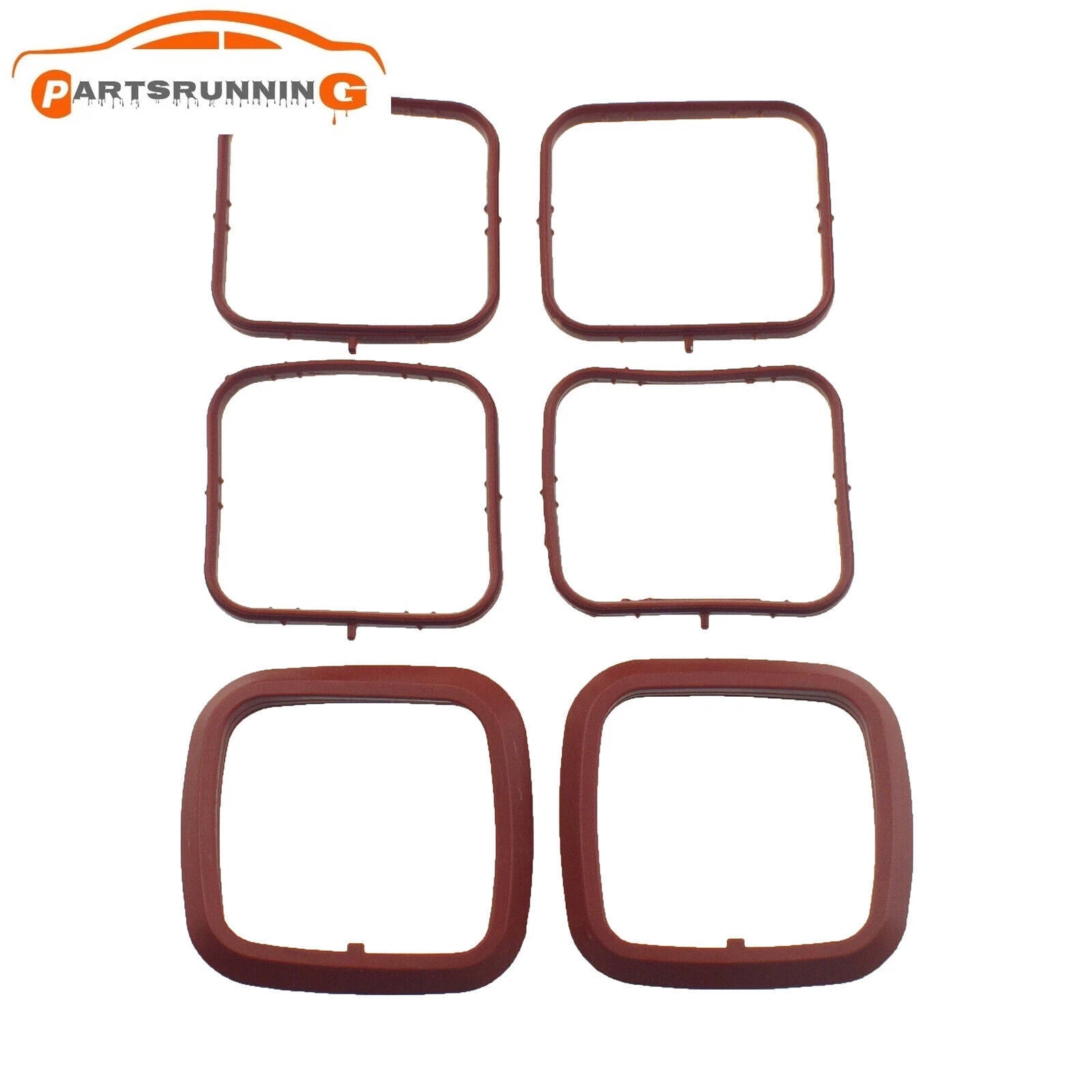 Upper Intake Manifold Gasket set 03H133237J For VW Passat CC Atlas Audi Q7 3.6L 6B93BC-57
