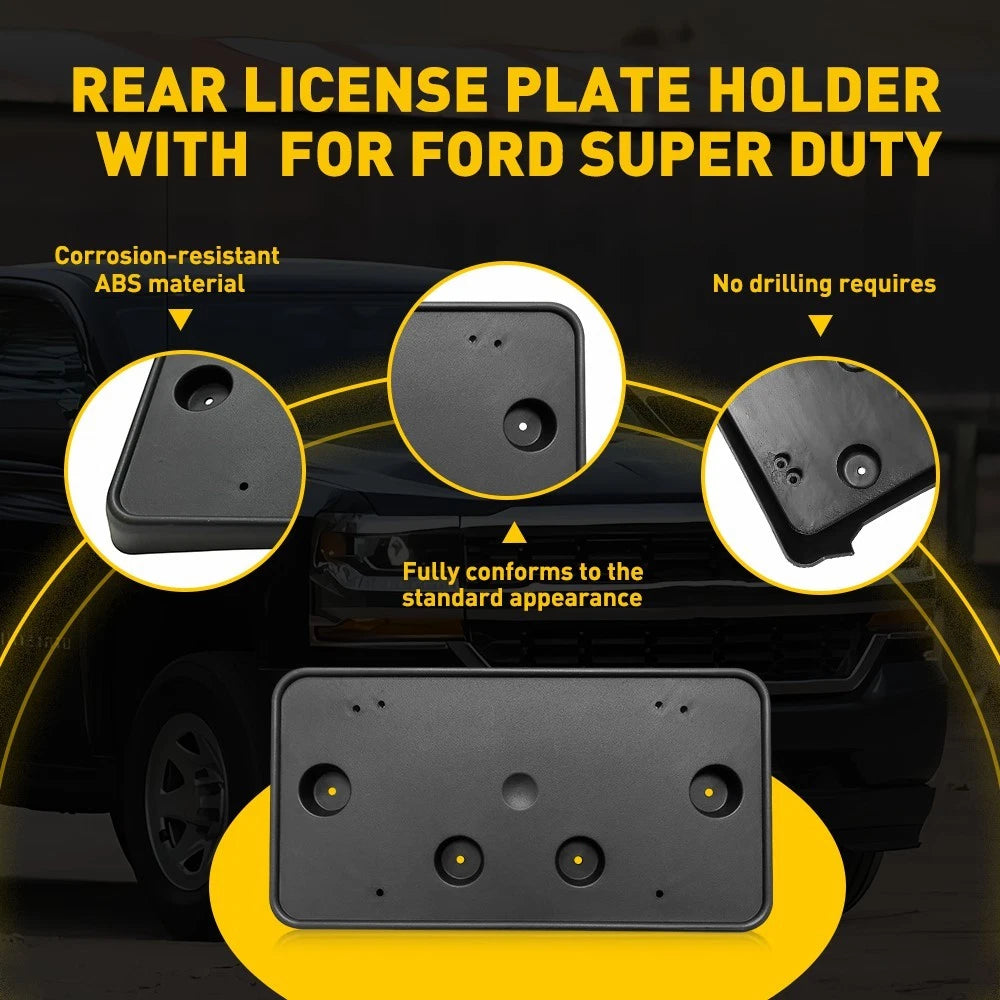 License Plate Bracket Tag Holder Front for 2019-2020 Chevrolet Silverado 1500 US 6B93BC-57