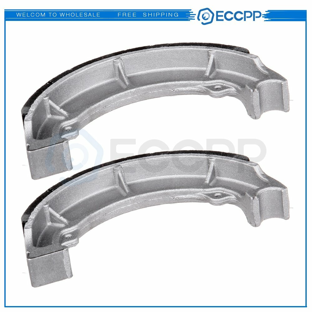 1 Pair Rear Brake Shoes For Kawasaki KLF250A Bayou 250 2003-2011 Semi-Metal 6B93BC-57