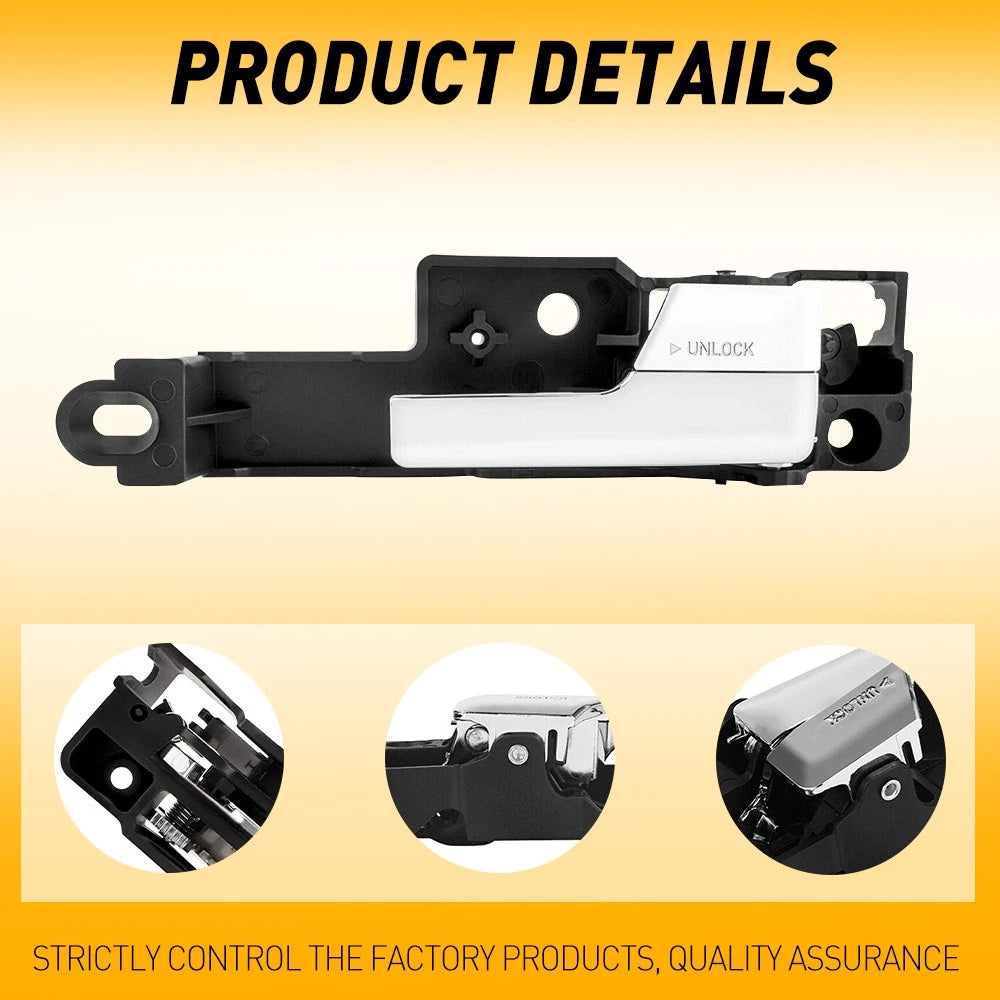 For Fusion Ford 2006-2012 Front Inner Inside Door Handle Right Passenger Side RH 6B93BC-57