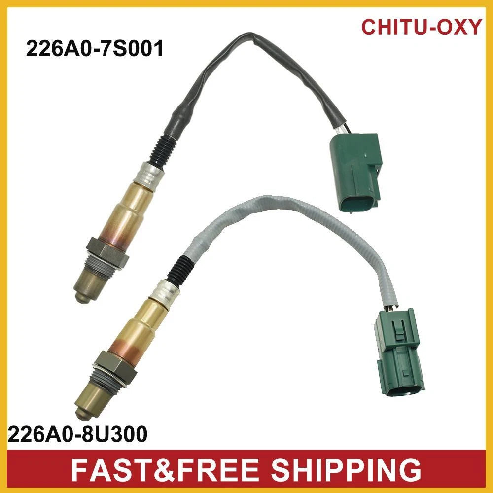 2pcs Upstream & Downstream O2 Oxygen Sensor for Nissan Sentra 2003-2006 L4 1.8L 6B93BC-57