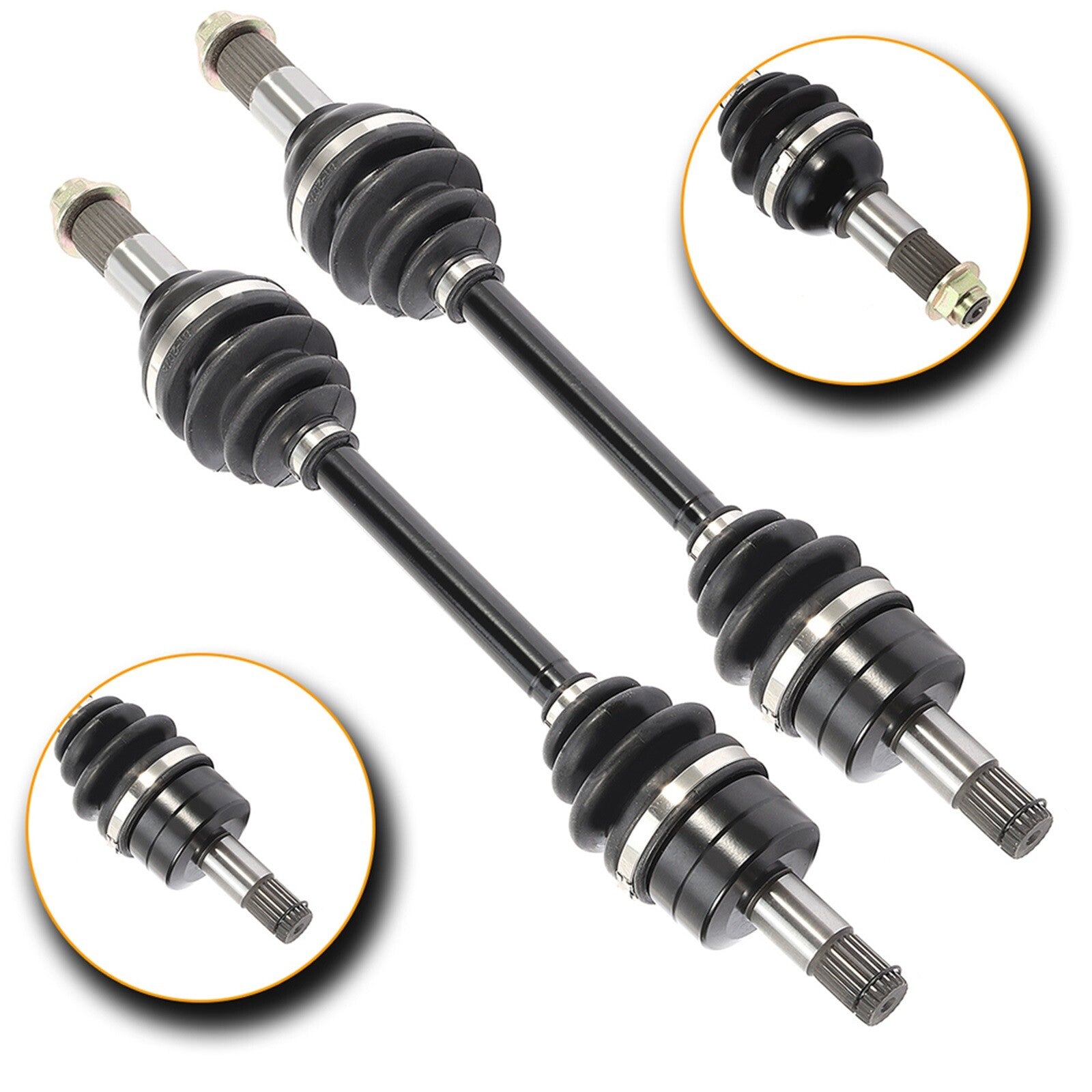 For 2009-2013 YAMAHA GRIZZLY 550 700 Front Axles CV Joint Drive Shaft Half Shaft 6B93BC-57