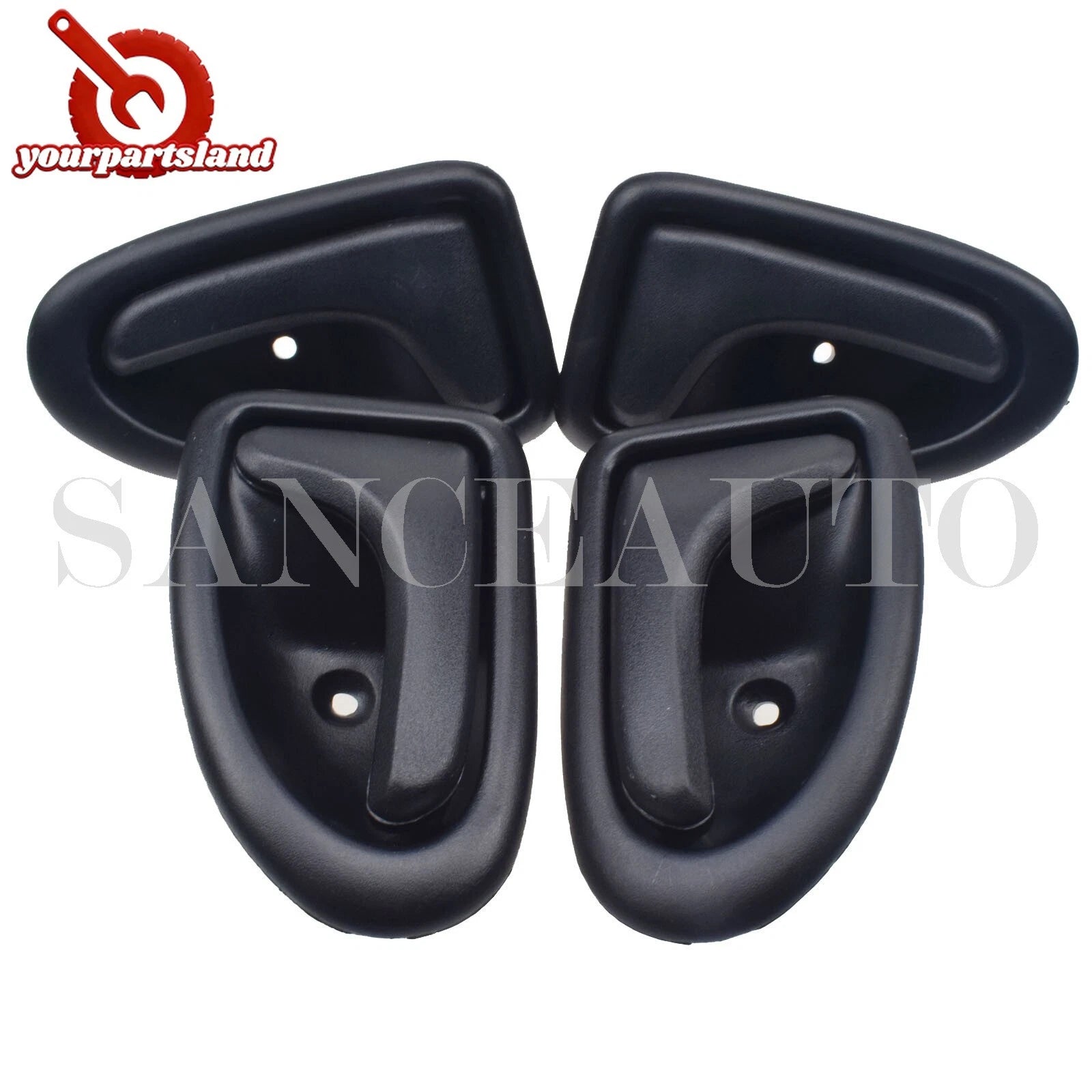 4PCS Left Right Inside Interior Door Handle for RENAULT CLIO SCENIC TRAFIC 6B93BC-57