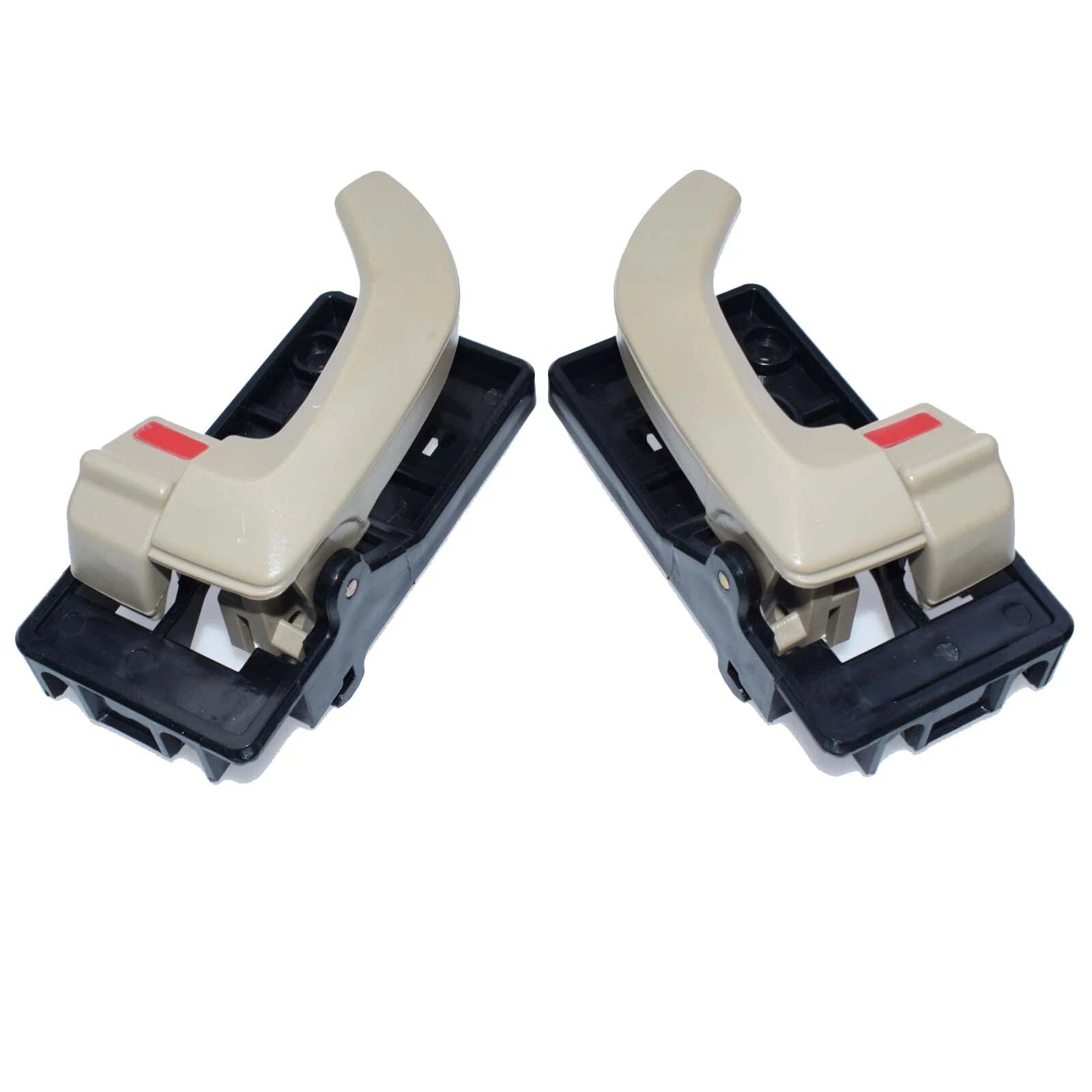 2x Beige Left Right Innner Door Handle for Hyundai Tucson 2006-2009 82610-2E000 6B93BC-57