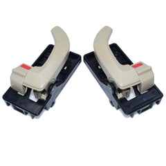 2x Beige Left Right Innner Door Handle for Hyundai Tucson 2006-2009 82610-2E000 6B93BC-57