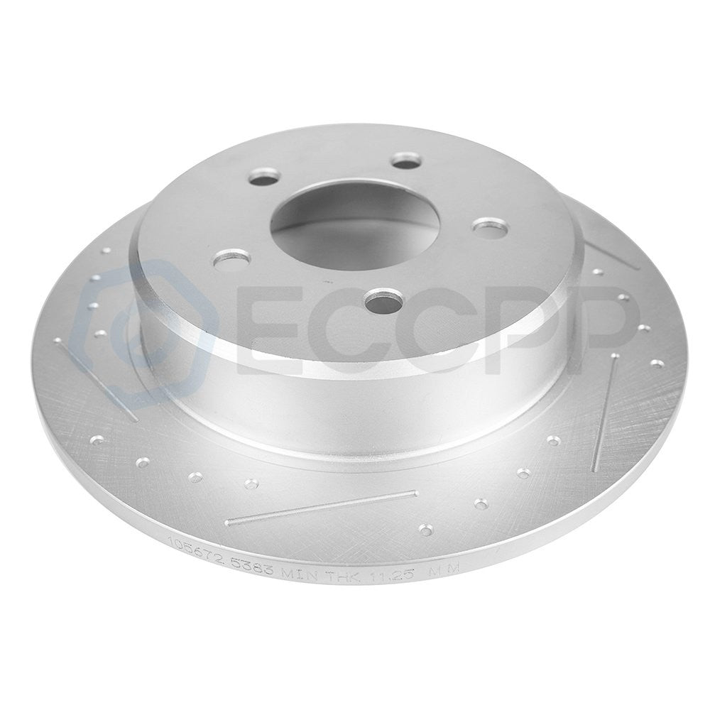 Rear Brake Disc Rotors For 1997-2007 Chrysler Town & Country Dodge Grand Caravan 6B93BC-57