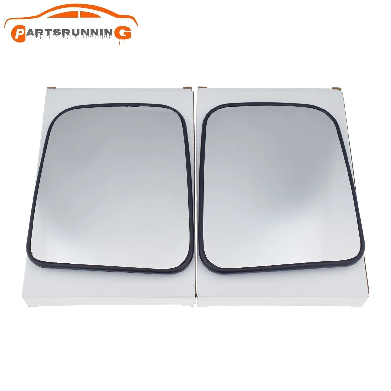 2X Heated Wing Side Mirror Glass LH RH For Nissan Pickup Patrol Y61 Navarra D22 6B93BC-57