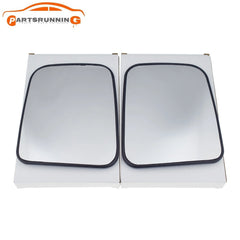 2X Heated Wing Side Mirror Glass LH RH For Nissan Pickup Patrol Y61 Navarra D22 6B93BC-57
