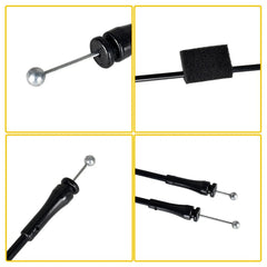 Rear Cargo Right Door Latch Release Cables for 1992-2014 Ford E150 E250 E350 Van 6B93BC-57
