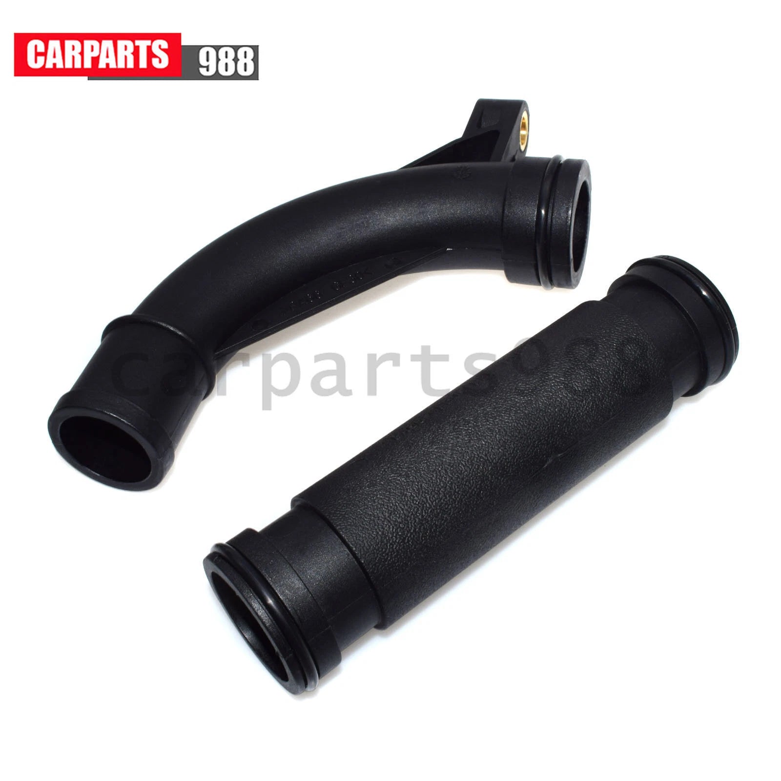 2Pcs Thermostat Pipe Hose For Land Rover Freelander 2002-05 PEP101970 PEP103580 6B93BC-57