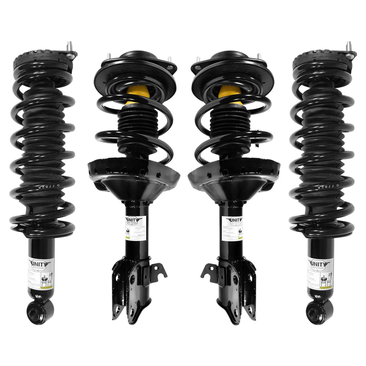 Front & Rear Complete Strut Assembly Kit for 2005-2009 Subaru Legacy 6B93BC-57
