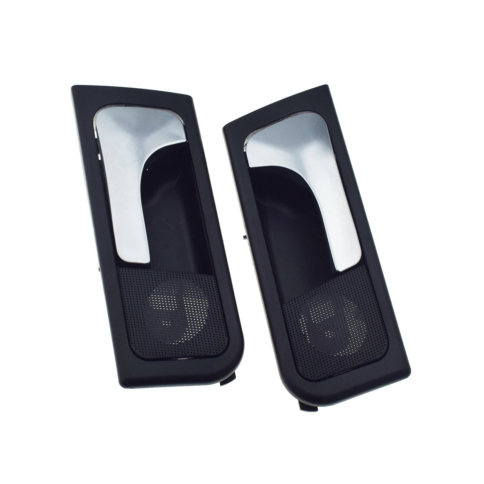 Pair Inner Door Handle Chrome with Black Trim For Suzuki Forenza Optra 2004-2008 6B93BC-57