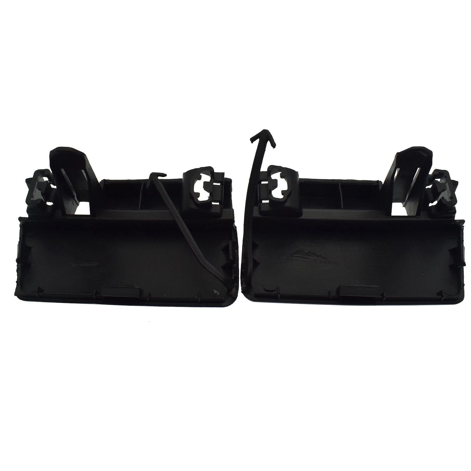 Front Pair 2PCS Bumper Tow Hook Cover For 2013-2015 Lexus RX350 RX450H 3.5L 6B93BC-57