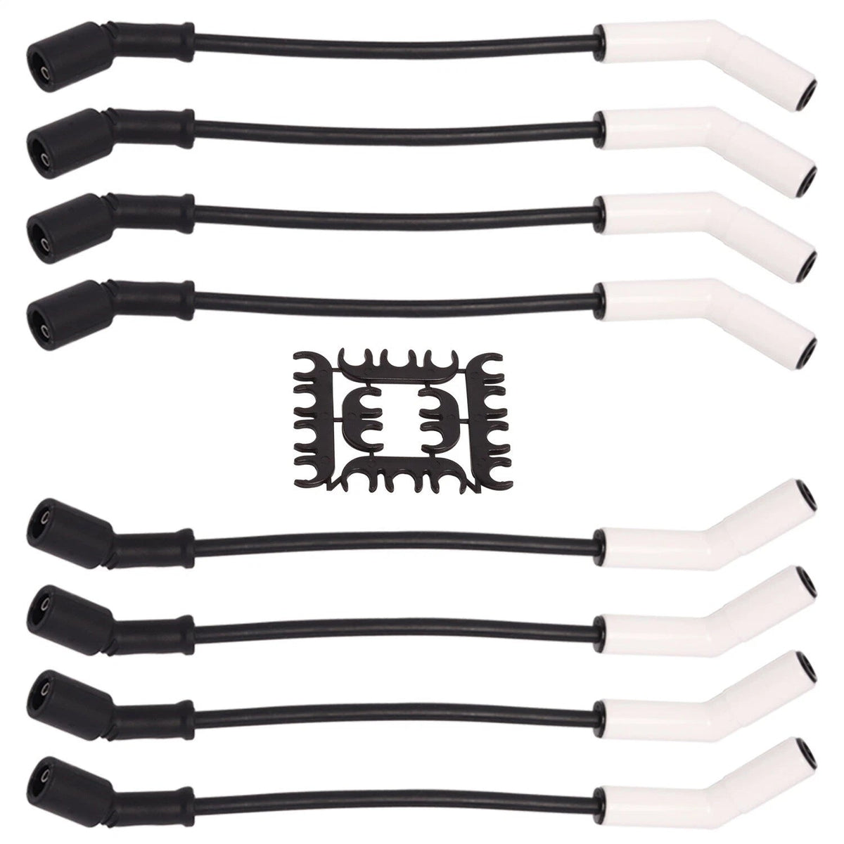 Spark plug wire set compatible with Chevrolet GMC 2001-2004 Silverado 2500 HD 6B93BC-57