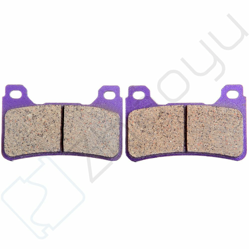 2 Pairs Brake Pads Front For Honda CBR1000RR 2006-2010 2012-2015 Carbon Fiber 6B93BC-57