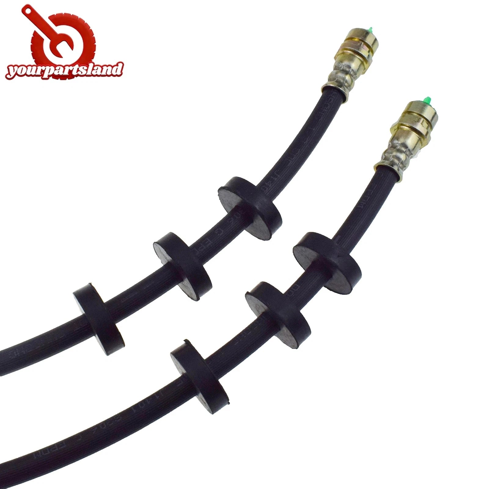 Front LH & RH Brake Hydraulic Hose for Ford Focus 2.0L 2.5L 2008 2009 2010 2011 6B93BC-57