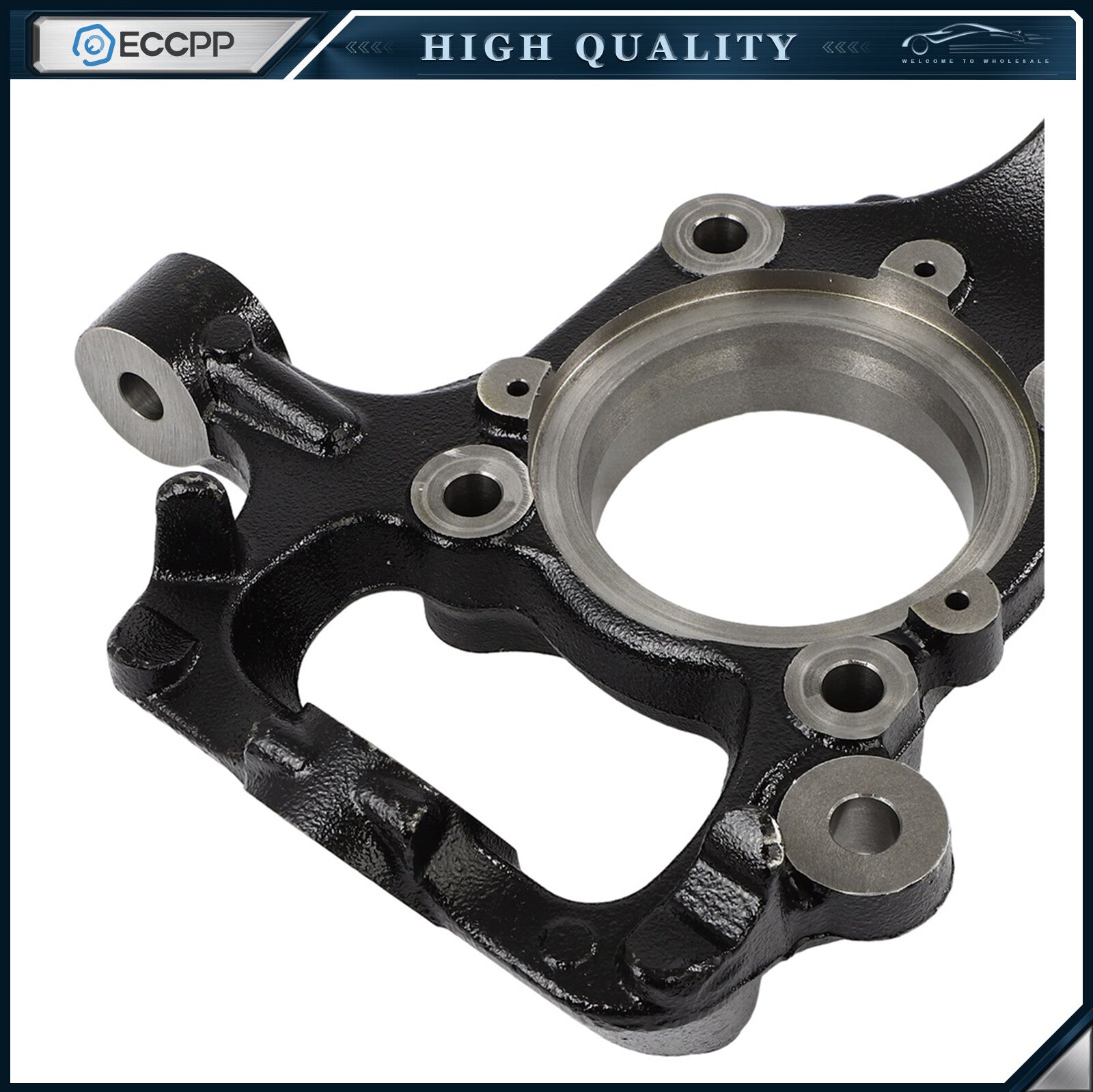 1X Front Right Passenger Side Steering Knuckle For Ford F-150 2010-2014 4WD Only 6B93BC-57