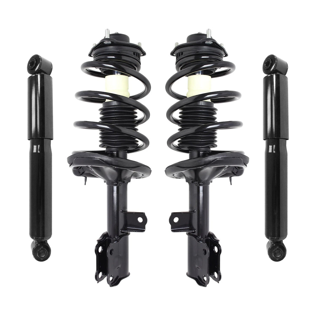 Front & Rear Complete Strut Assembly Shock Kit for 2010-2013 Kia Forte, 6B93BC-57