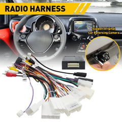 For Toyota Aftermarket Radio Stereo Wire Harness Cable Adapter w/ Canbus BOX EOA 6B93BC-57