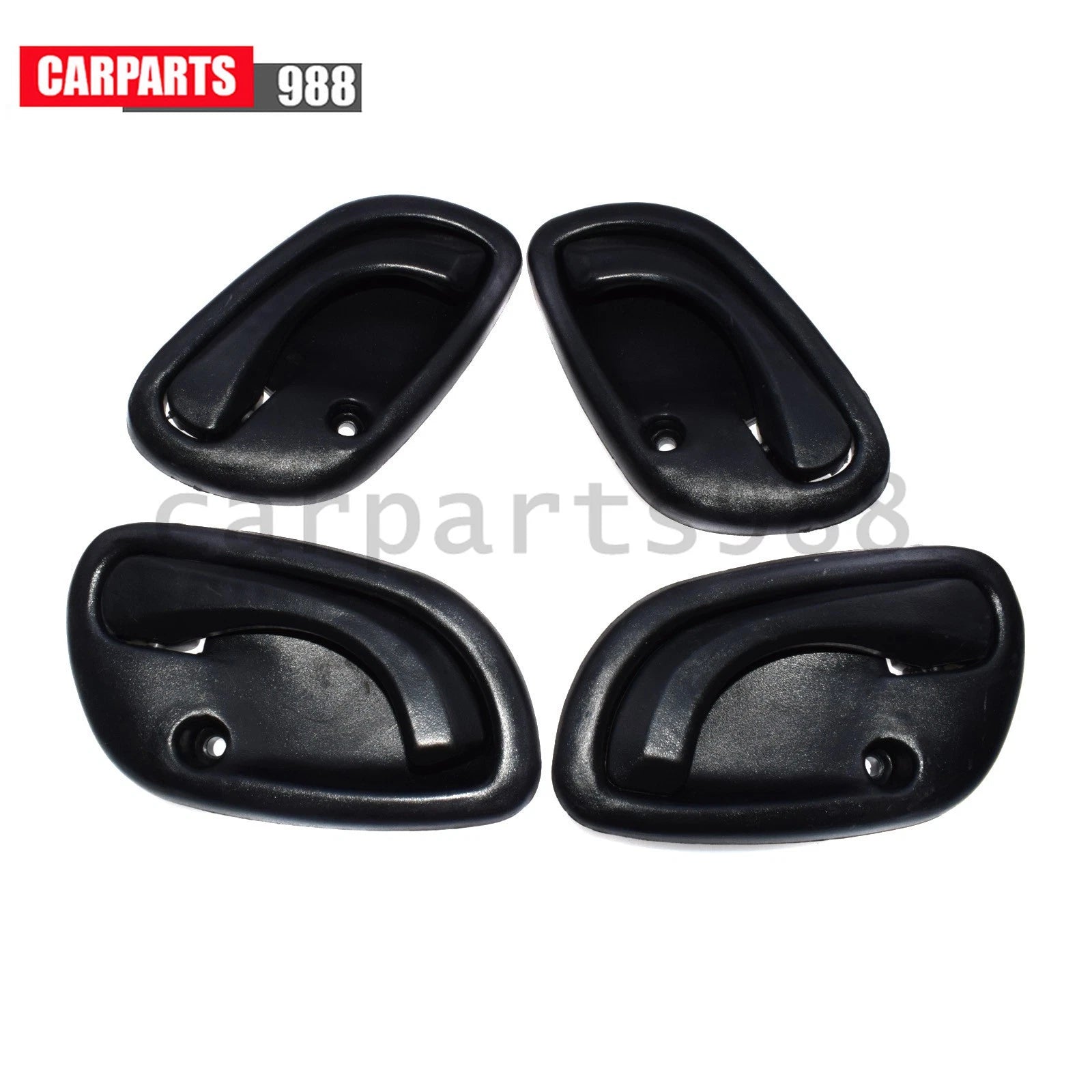 4Pcs Left Right Interior Door Handle Black For Chevy Tracker Suzuki Grand Vitara 6B93BC-57