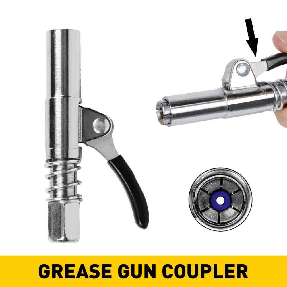 Grease Tool Tip Gun Coupler 10000 PSI Quick Lock Release Leak-Free 1/8" NPT EOA 6B93BC-57