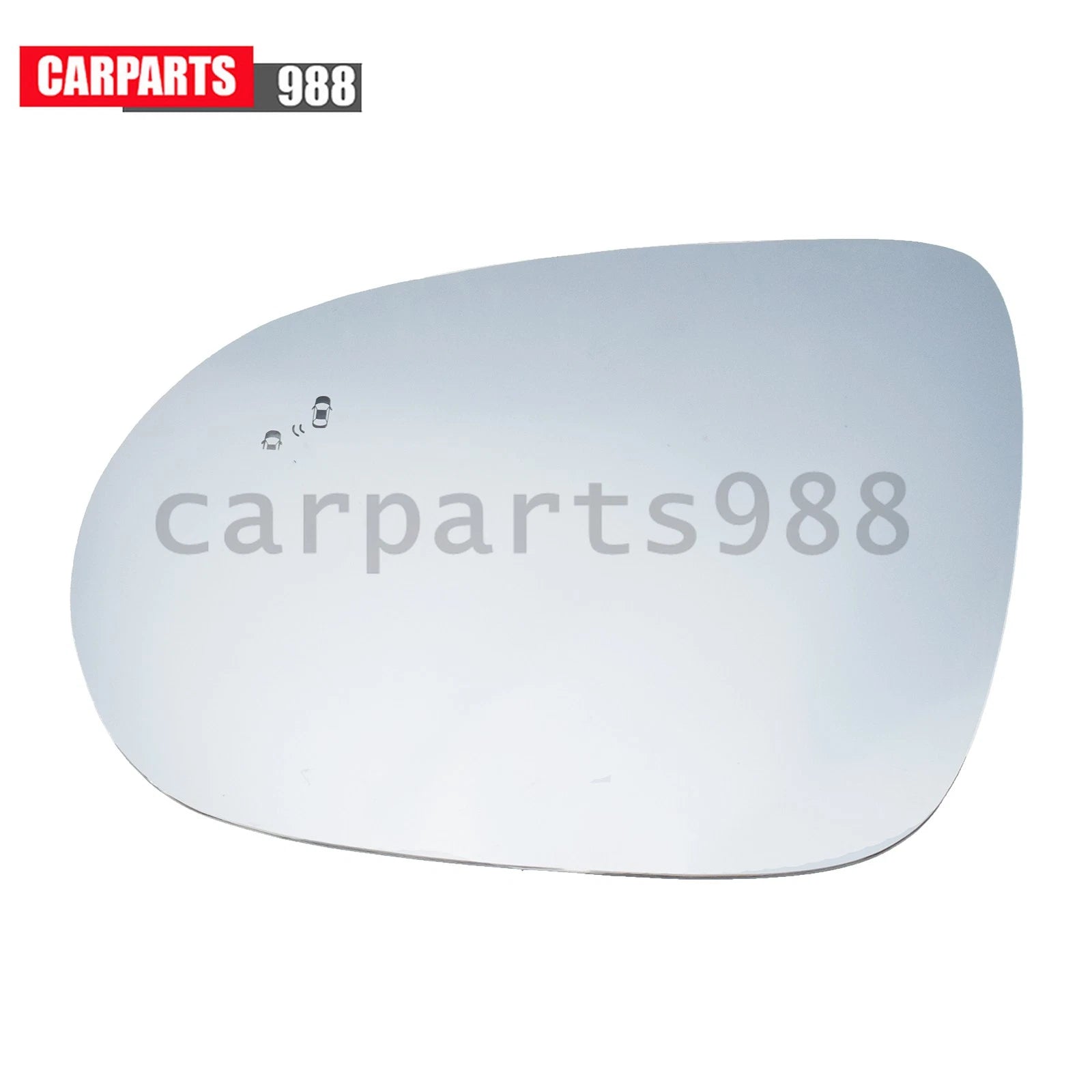 Heated Door Mirror Glass Left Side For Kia Sorento 2016-20 87611C5040 87611C5000 6B93BC-57