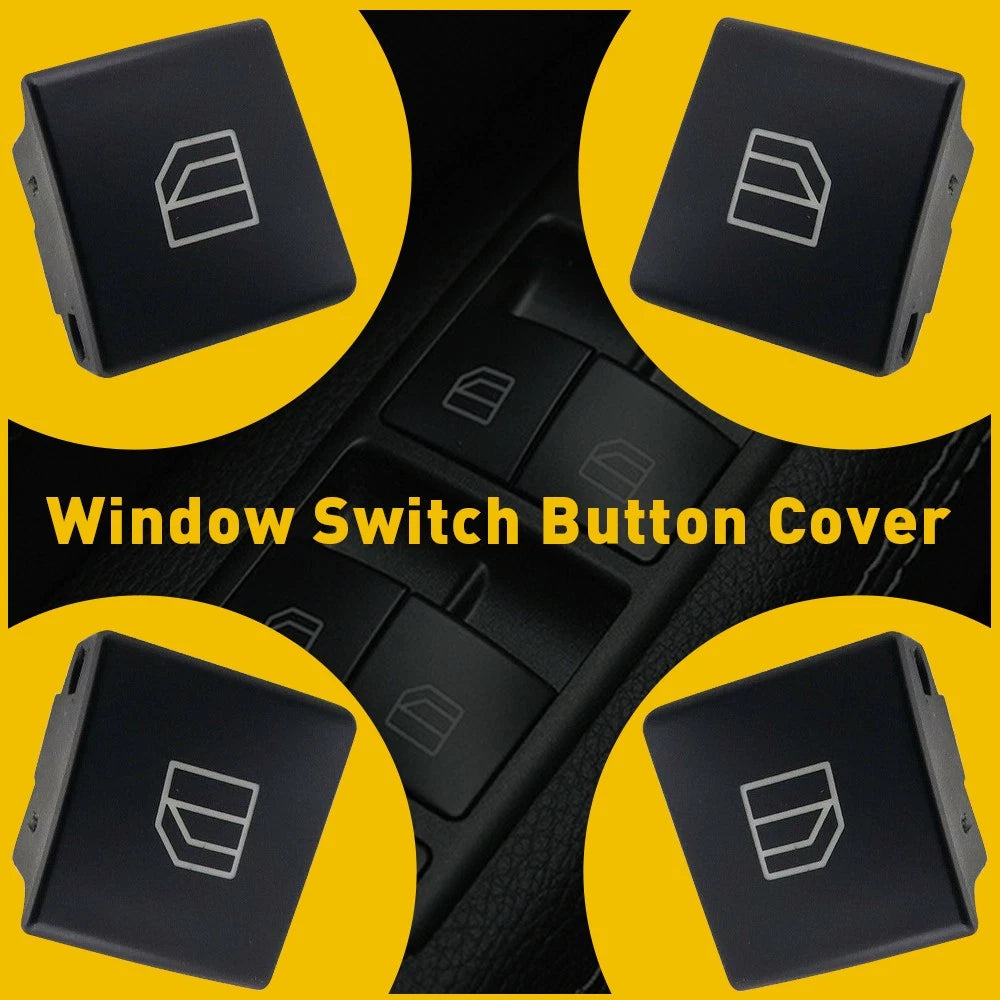 4X Driver OEM Window Button Switch for Cap Mercedes-Benz W204 C-Class W212 USEOA 6B93BC-57