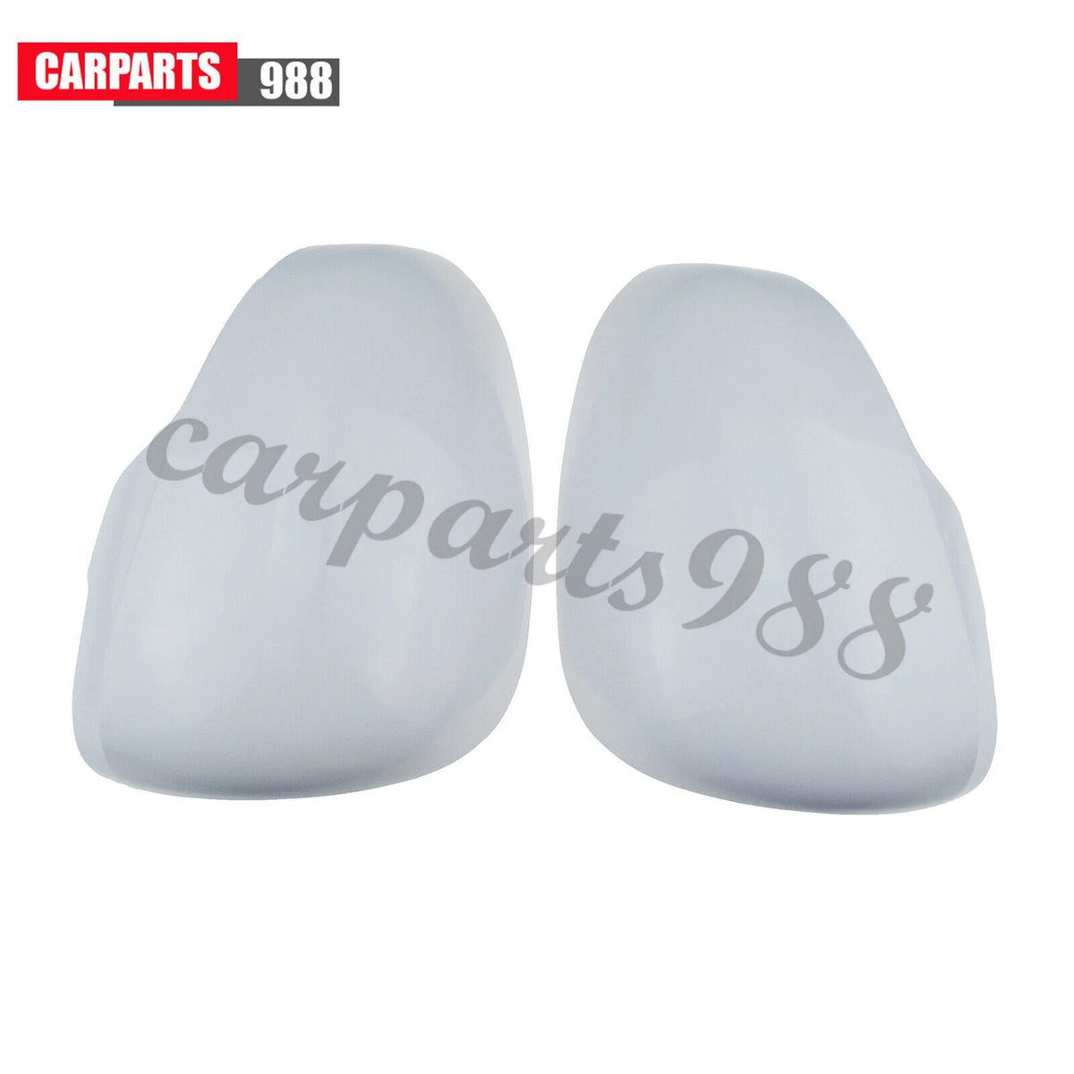 Left Right Side Rearview Mirror Cover Cap White for Toyota Reiz Prius 2010-2012 6B93BC-57