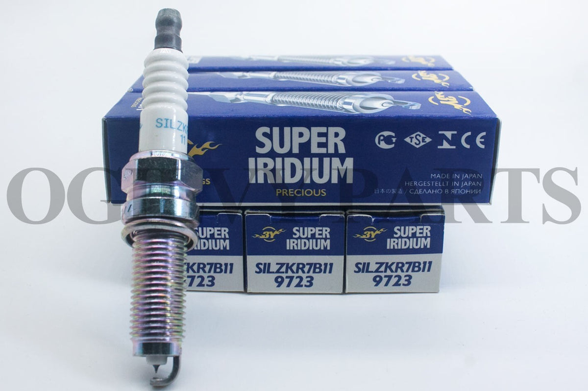 Set of 6  Super Iridium Plug  3Y Spark Plugs 9723 SILZKR7B11 For NGK JP