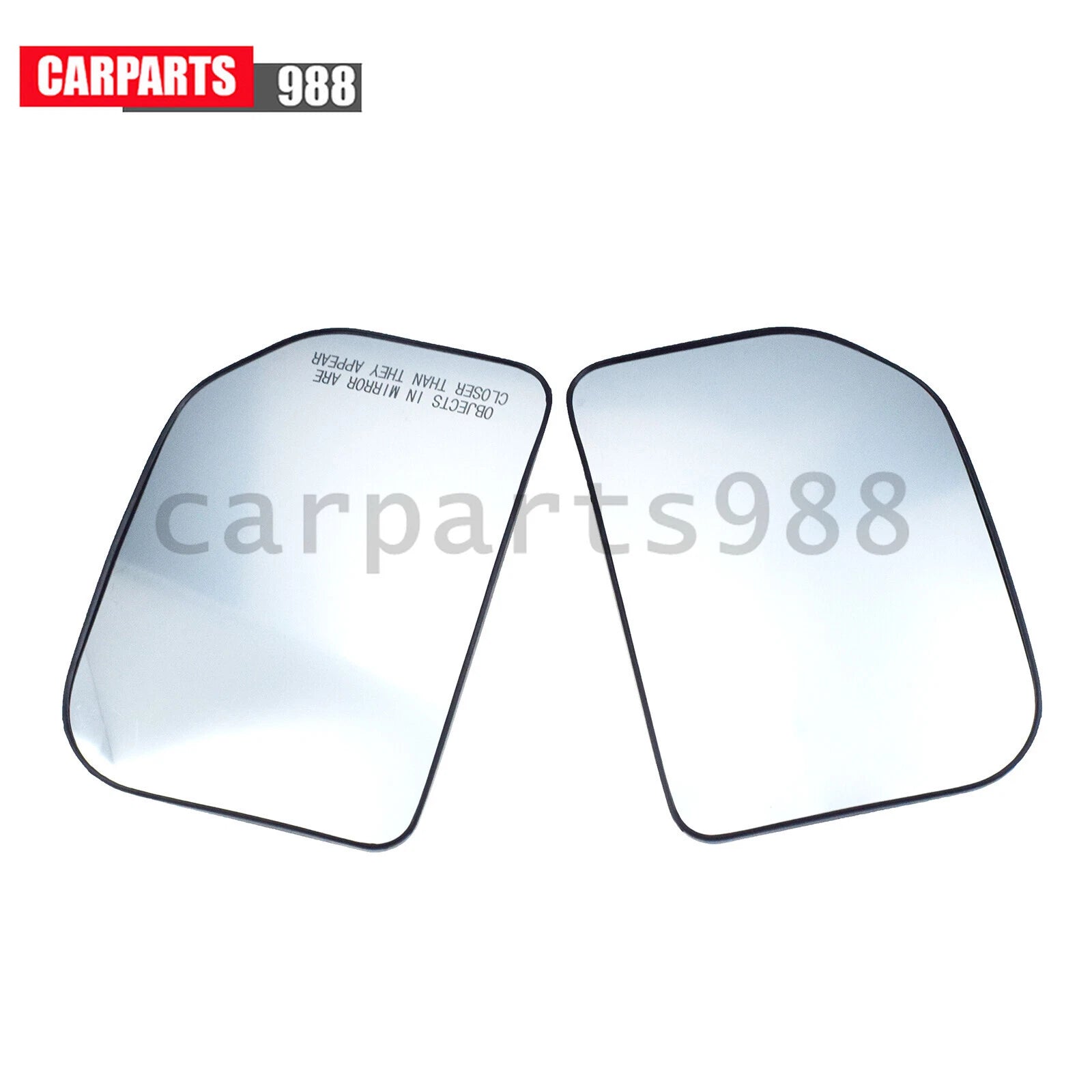 Left Right Non-Heated Mirror Glass w /Backing For 2007-2014 Toyota FJ Cruiser 6B93BC-57