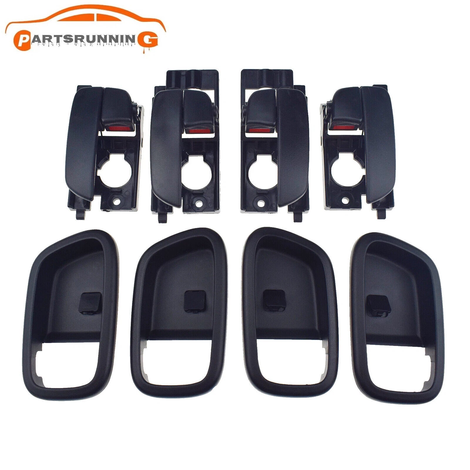 8PCS Front Rear Left Right Inside Inner Door Handles For Hyundai Accent 2007-11 6B93BC-57