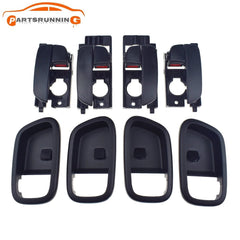 8PCS Front Rear Left Right Inside Inner Door Handles For Hyundai Accent 2007-11 6B93BC-57