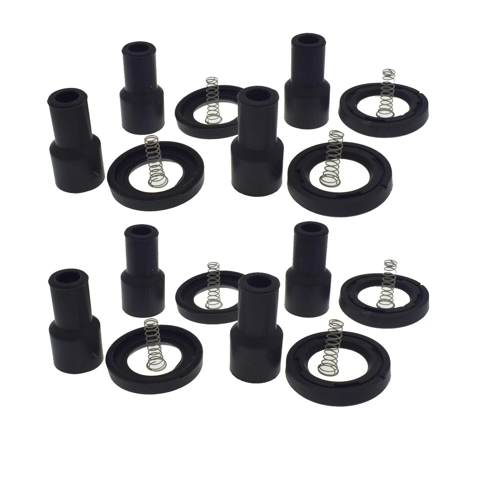 8 Sets Spark Plugs Cap Connector Ignition Coils Tip Cover For Toyota YARIS CAMRY 6B93BC-57