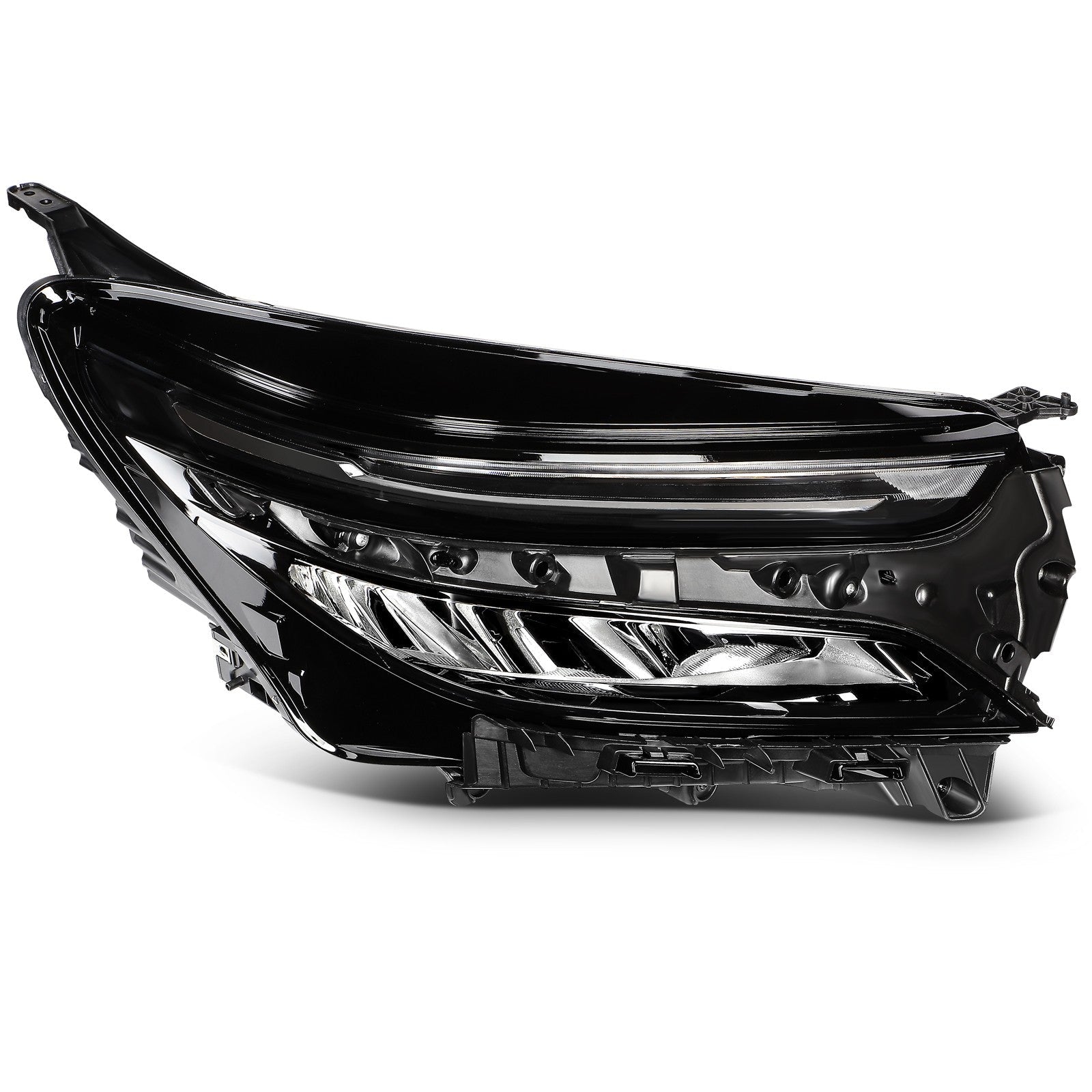 Pair LED Headlights Assembly For 2022-2024 Chevrolet Equinox LT RS 1.5L Black 6B93BC-57