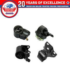 Motor & Trans Mount Set Compatible for 90-92 MAZDA 626/ 90-92 MX-6 2.2L Turbo 6B93BC-57