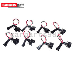 8Pcs Wire Harness LQ4 LQ9 4.8 5.3 6.0 to LS1 LS6 LT1 EV1 Injector Adapters 6B93BC-57