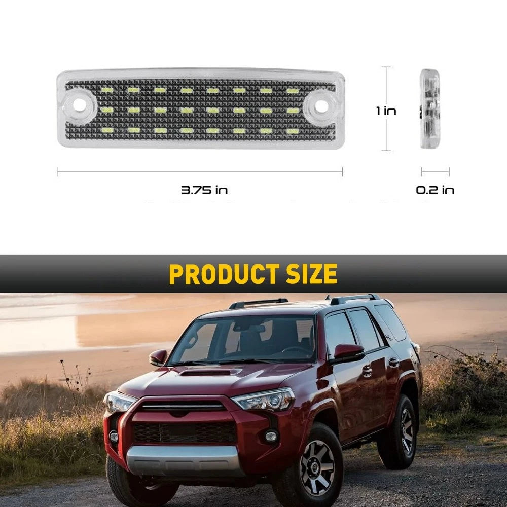 For 96-22 Toyota 4Runner 01-22 Sequoia Bright LED License Plate Tag Light EOA 6B93BC-57