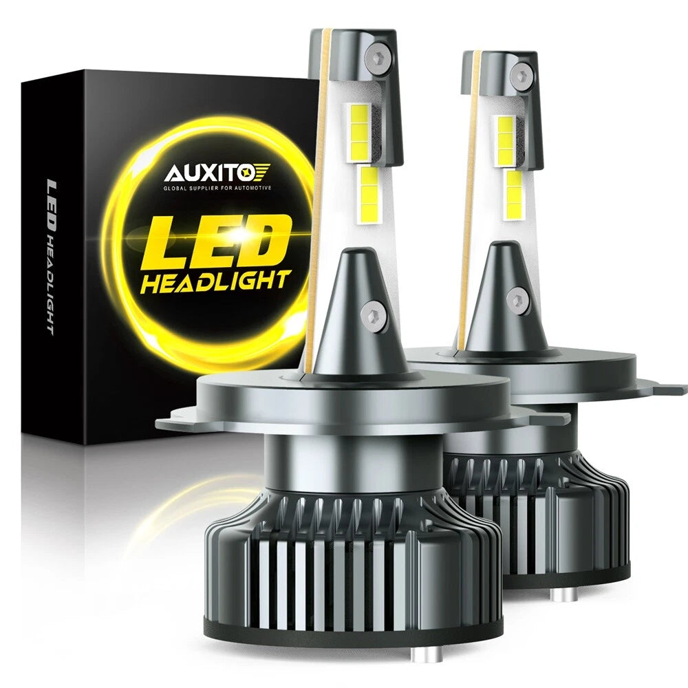 AUXITO H4 9003 HB2 LED Headlight Kit High/Low Beam Bulb Canbus Error Free EOA AUXITO