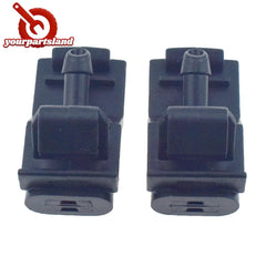2Pcs For Toyota Avalon 2005-2011 2012 Front Windshield Washer Nozzles Sprayer 6B93BC-57