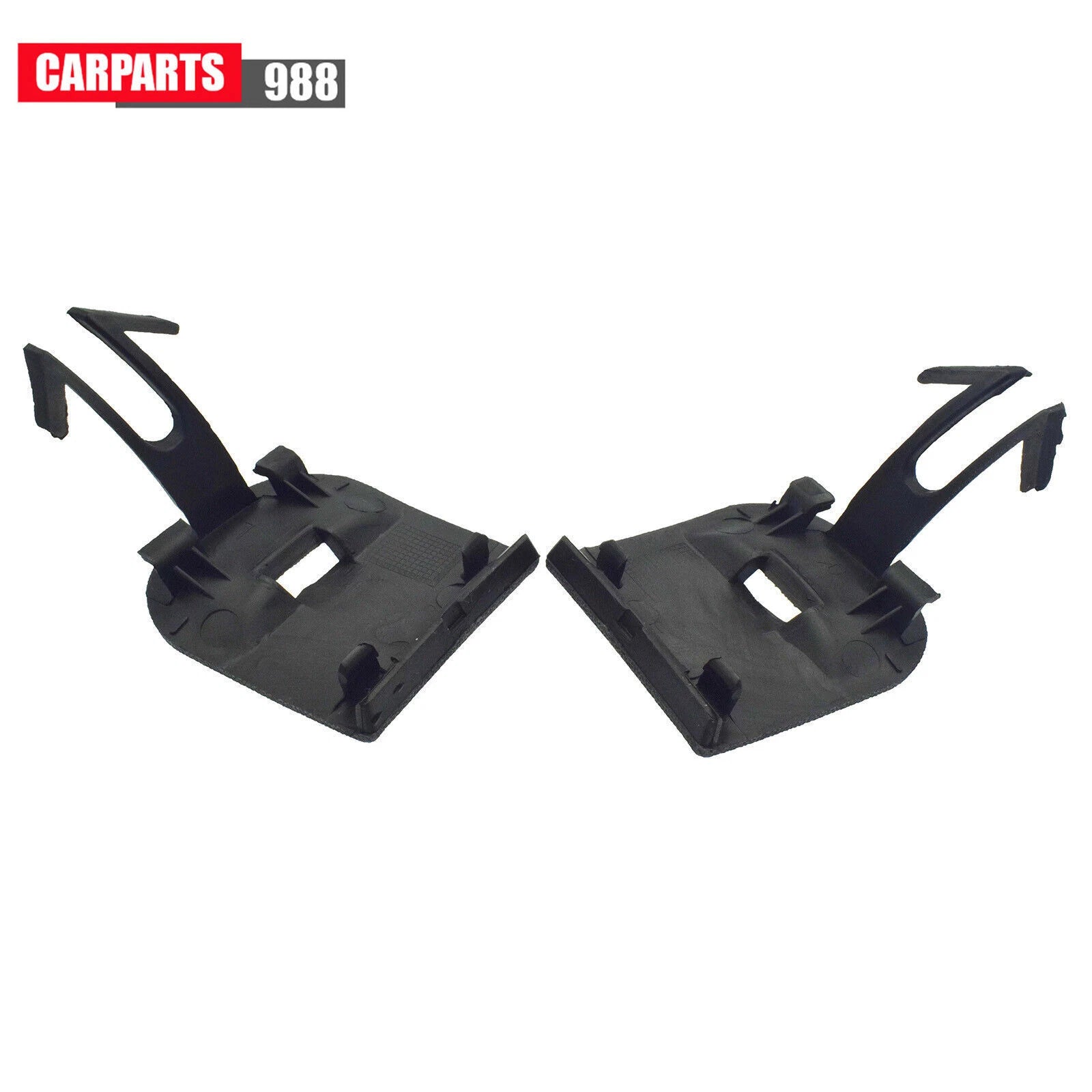 Pair Left Right Rear Bumper Tow Hook Eye Cover Cap for Porsche Cayenne 2008-2010 6B93BC-57
